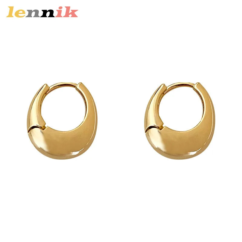 Lennik Oval Earrings
