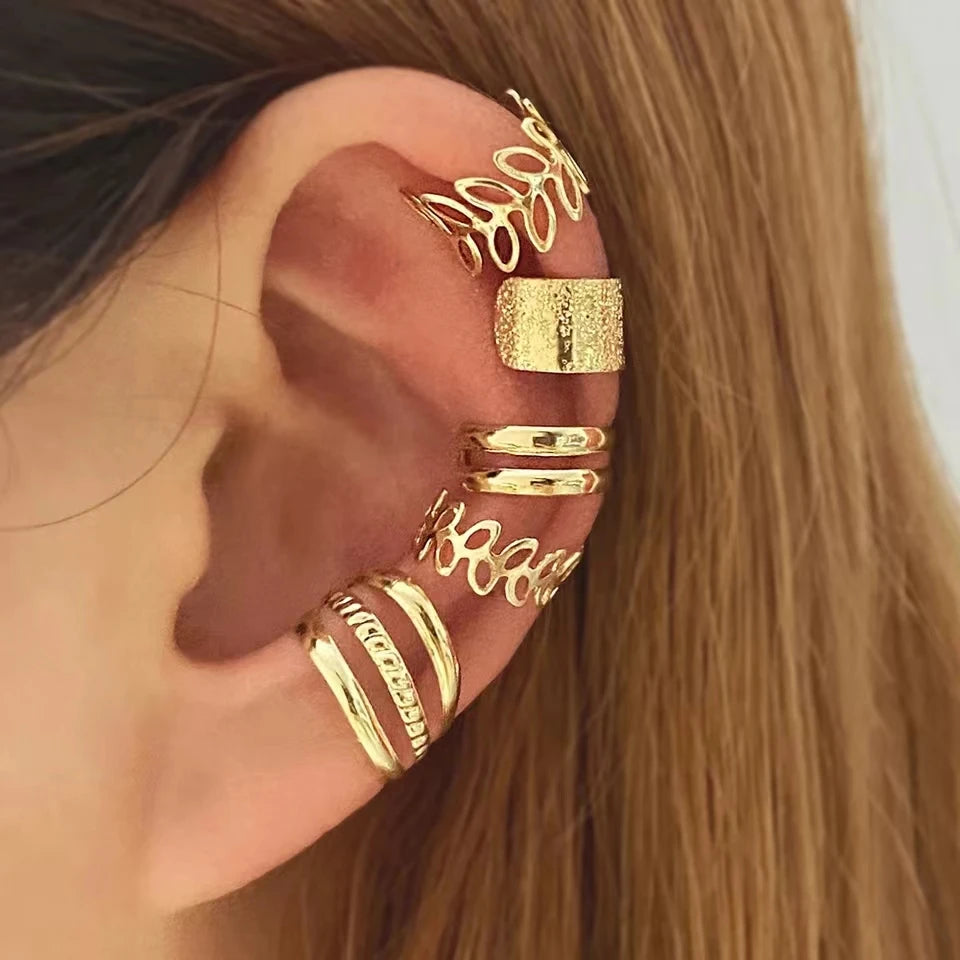 Golden Ear Cuff