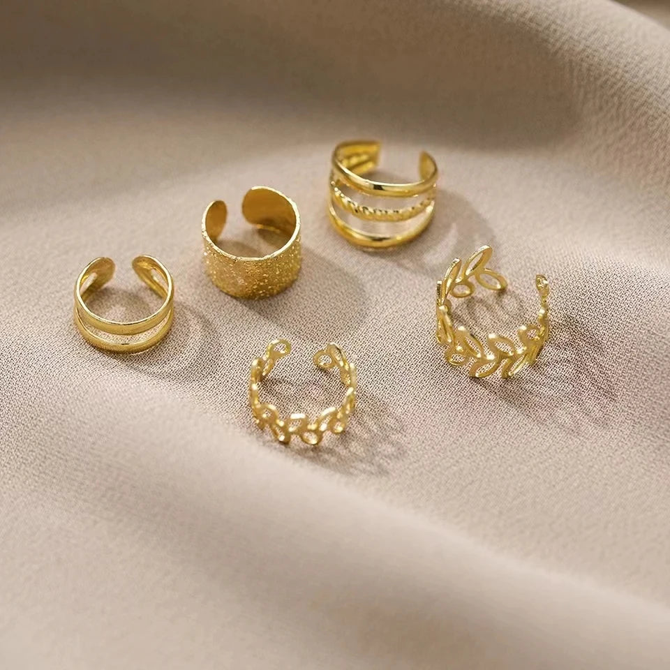 Golden Ear Cuff