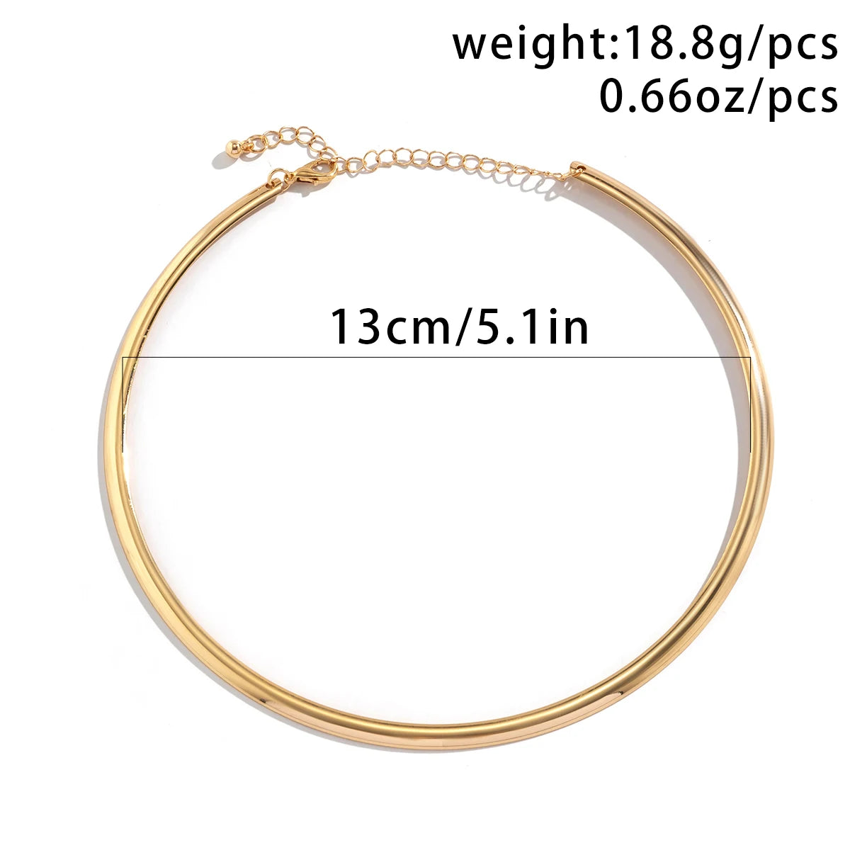Torques Choker Necklace